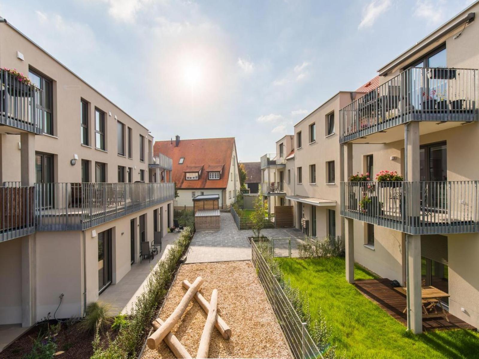 Bright Apartment Fuer Bis Zu 5 Erlangen Exterior foto